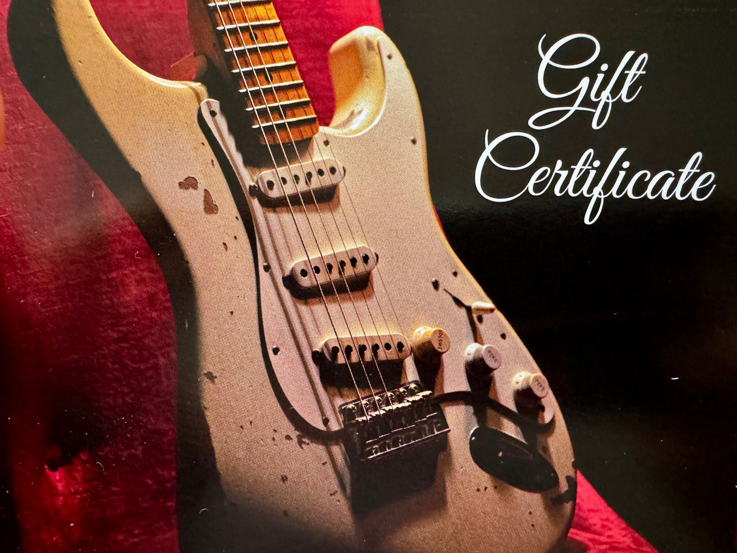 Online 30 Minute Zoom Lesson / Chat. Physical Gift Certificate